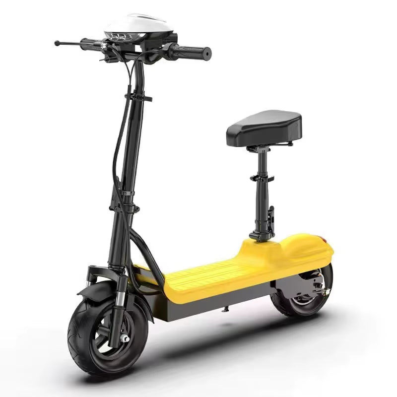 Driver'S Representative Folding Electric Bicycle Adult Portable Commuting Two Wheeled Electric Scooter Electric Dirt Bike